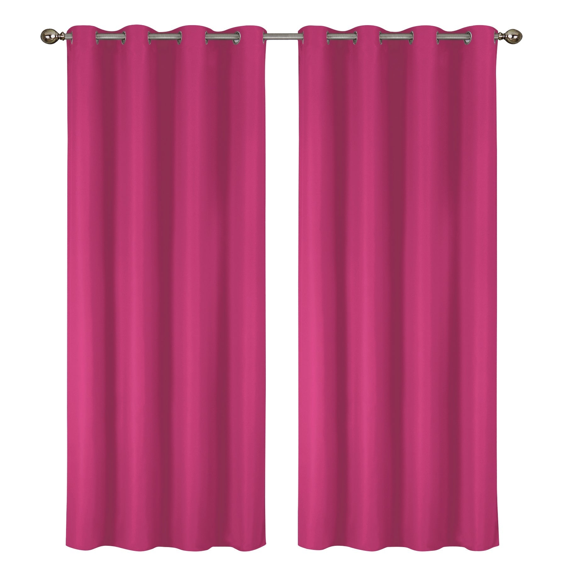 2-Pack Solid Thermal Blackout Curtain Panels - 55" x 84"