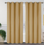 2-Pack Solid Thermal Blackout Curtain Panels - 55" x 84"