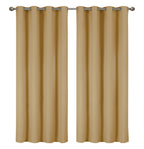 2-Pack Solid Thermal Blackout Curtain Panels - 55" x 84"