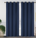 2-Pack Solid Thermal Blackout Curtain Panels - 55" x 84"