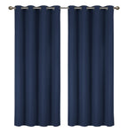 2-Pack Solid Thermal Blackout Curtain Panels - 55" x 84"