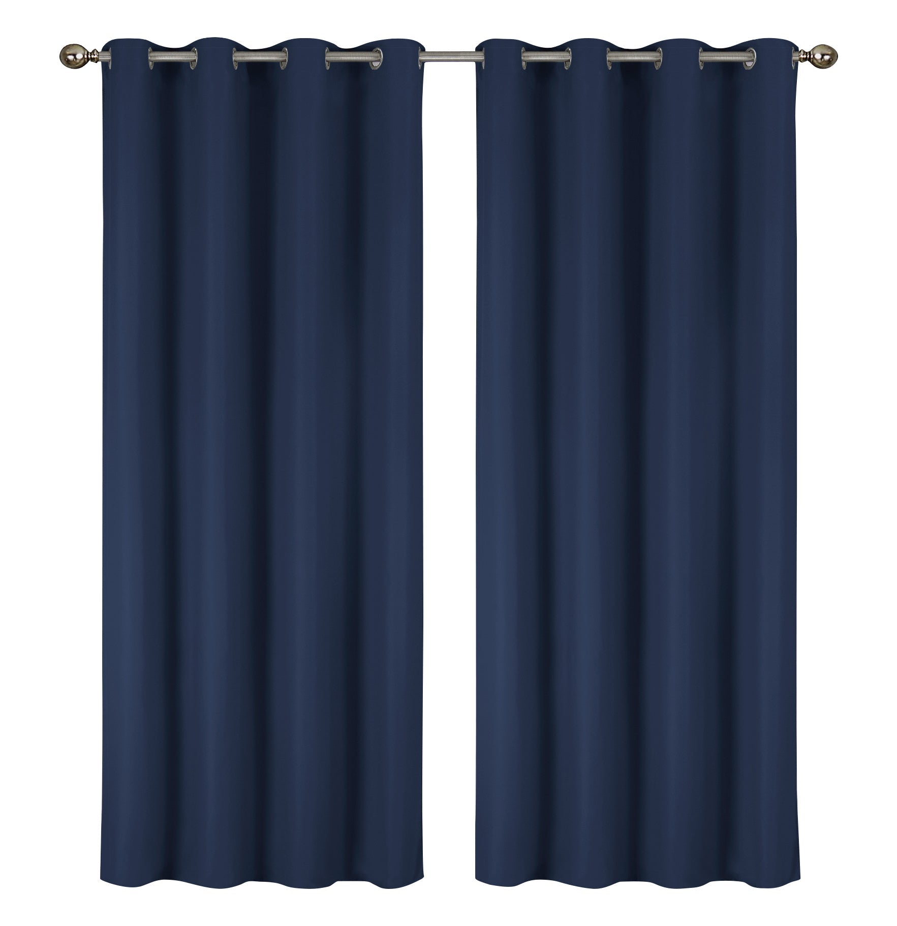 2-Pack Solid Thermal Blackout Curtain Panels - 55" x 84"