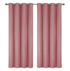 2-Pack Solid Thermal Blackout Curtain Panels - 55" x 84"