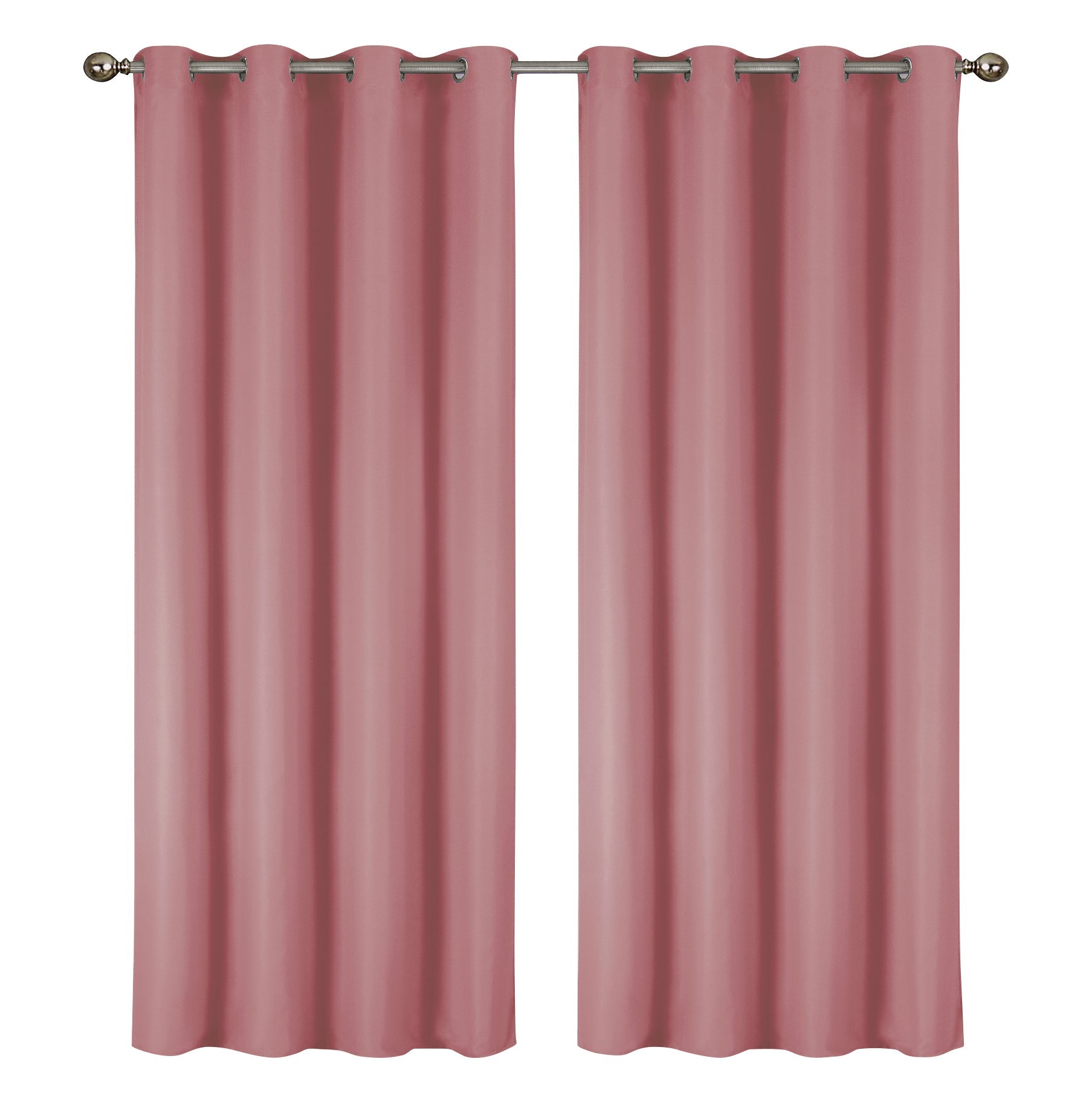 2-Pack Solid Thermal Blackout Curtain Panels - 55" x 84"