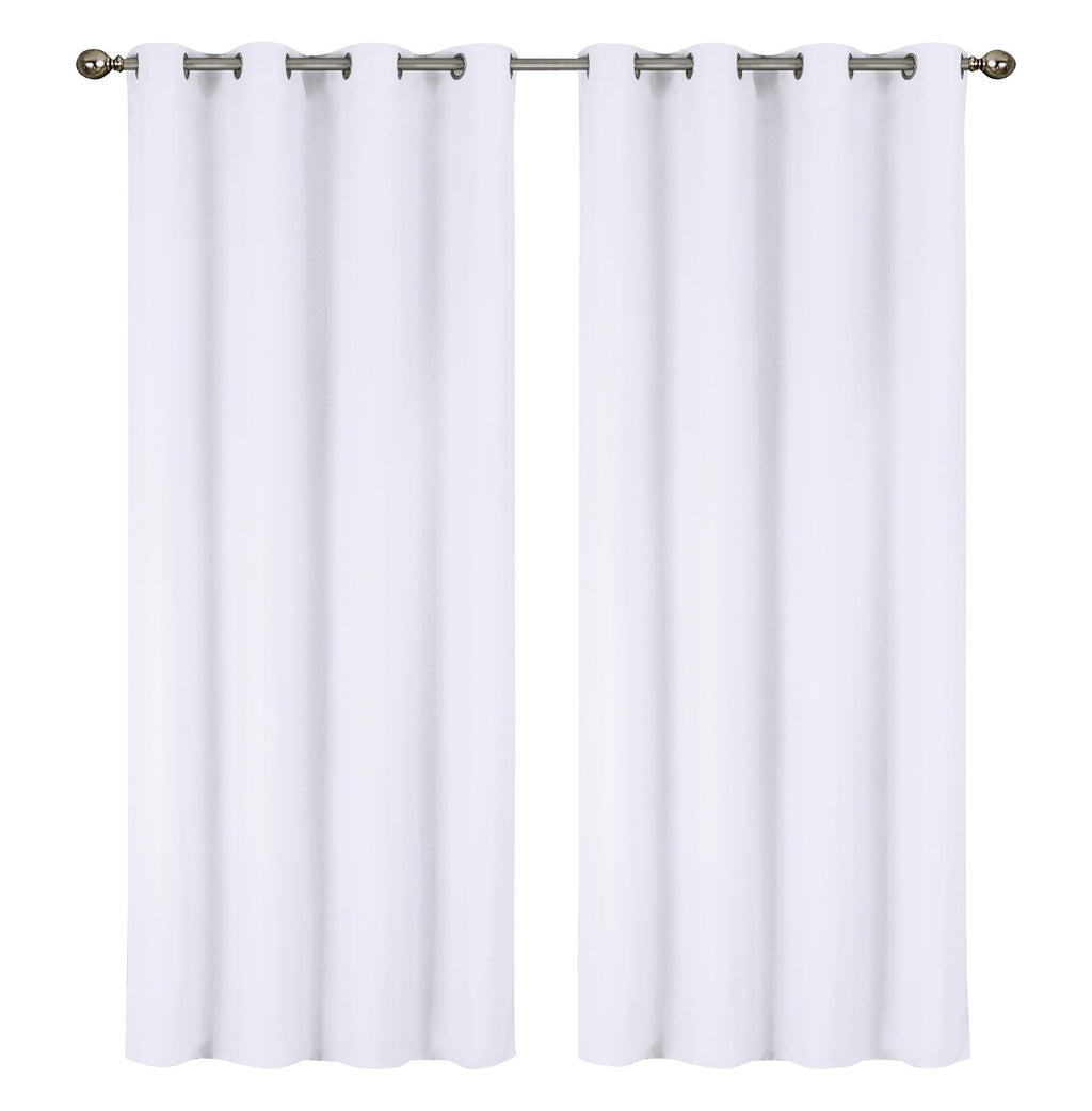 2-Pack Solid Thermal Blackout Curtain Panels - 55" x 84"