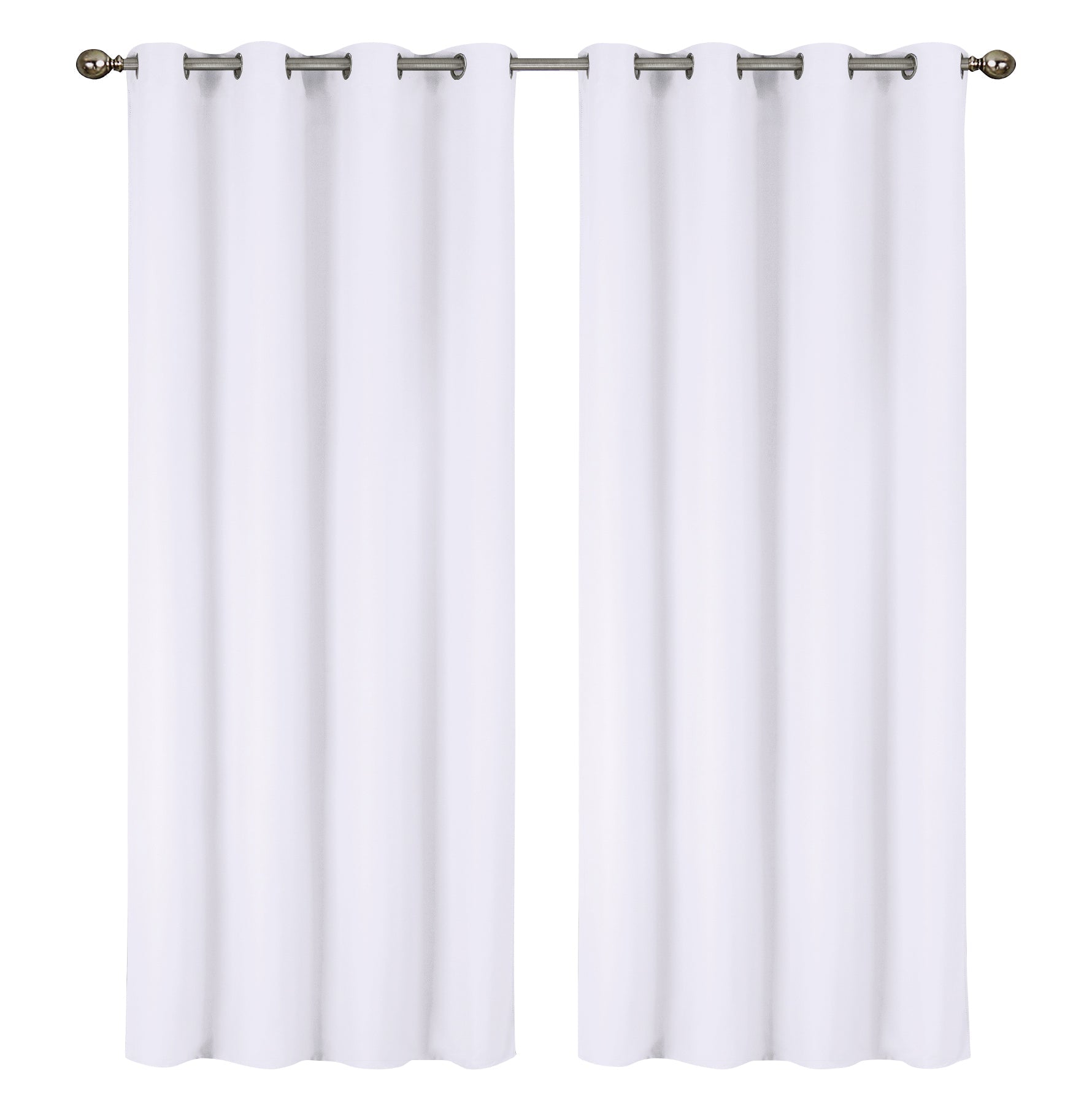 2-Pack Solid Thermal Blackout Curtain Panels - 55" x 84"