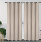 2-Pack Solid Thermal Blackout Curtain Panels - 55" x 84"