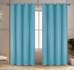 2-Pack Solid Thermal Blackout Curtain Panels - 55" x 84"