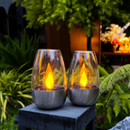 Stainless Steel Solar Garden Lanterns