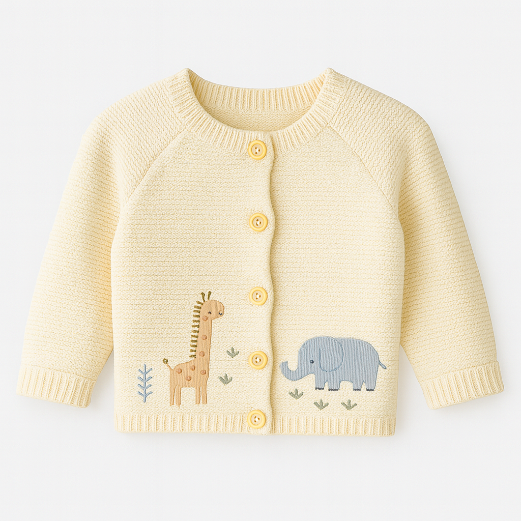 Lumi Safari Knit Cardigan