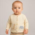 Lumi Safari Knit Cardigan