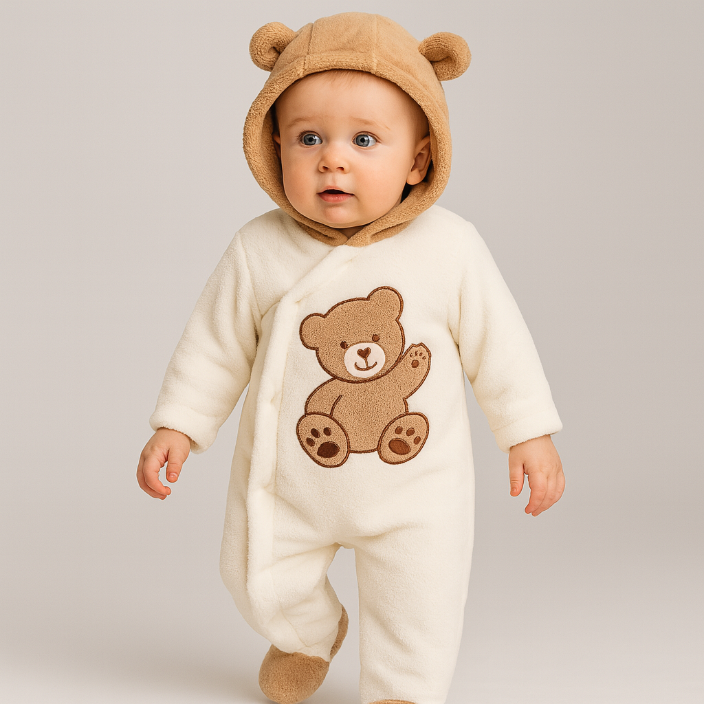 Cosy Bear Baby Suit