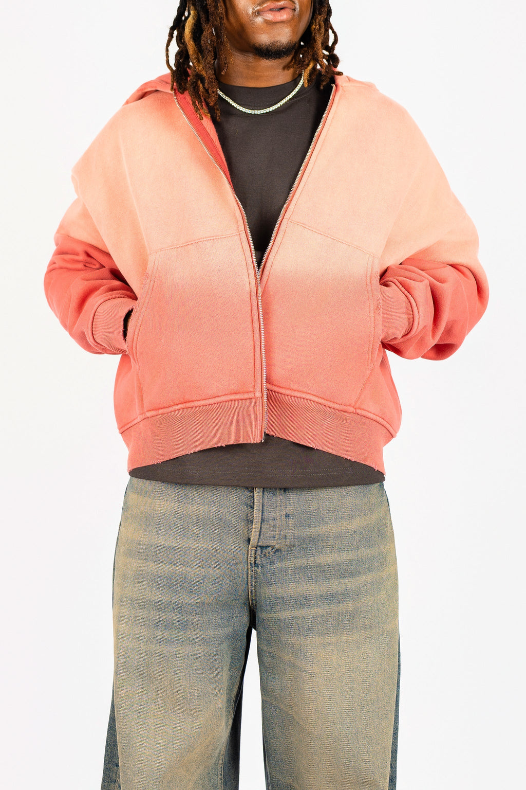 Weathered Zip Up