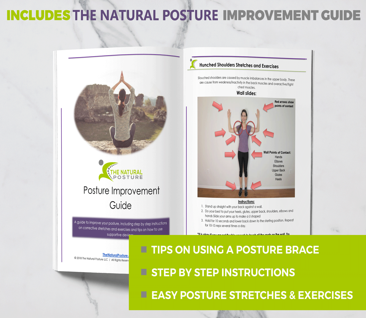 Complete Back Care Support Brace for Posture Correction