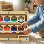 Magnetic Wooden Counting Board with Pen