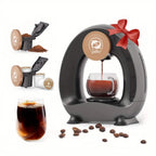 2 in 1 Single Serve Coffee Maker K Cup & Ground Coffee Brewer 4-8 Cup Size