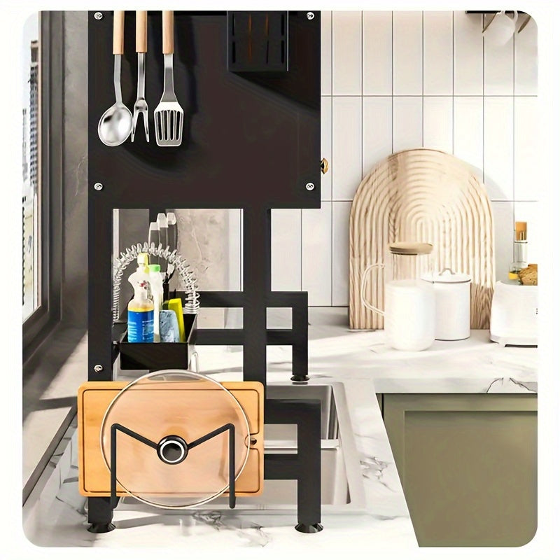 Over Sink Dish Drying Rack - 1 Tier Kitchen Organizer