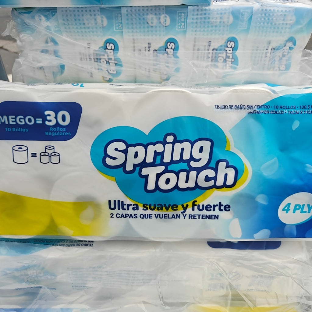 Spring Touch 4-Ply Ultra Soft Toilet Paper