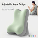 Adjustable Bed Wedge Pillow Memory Foam Backrest Reading Support Cushion