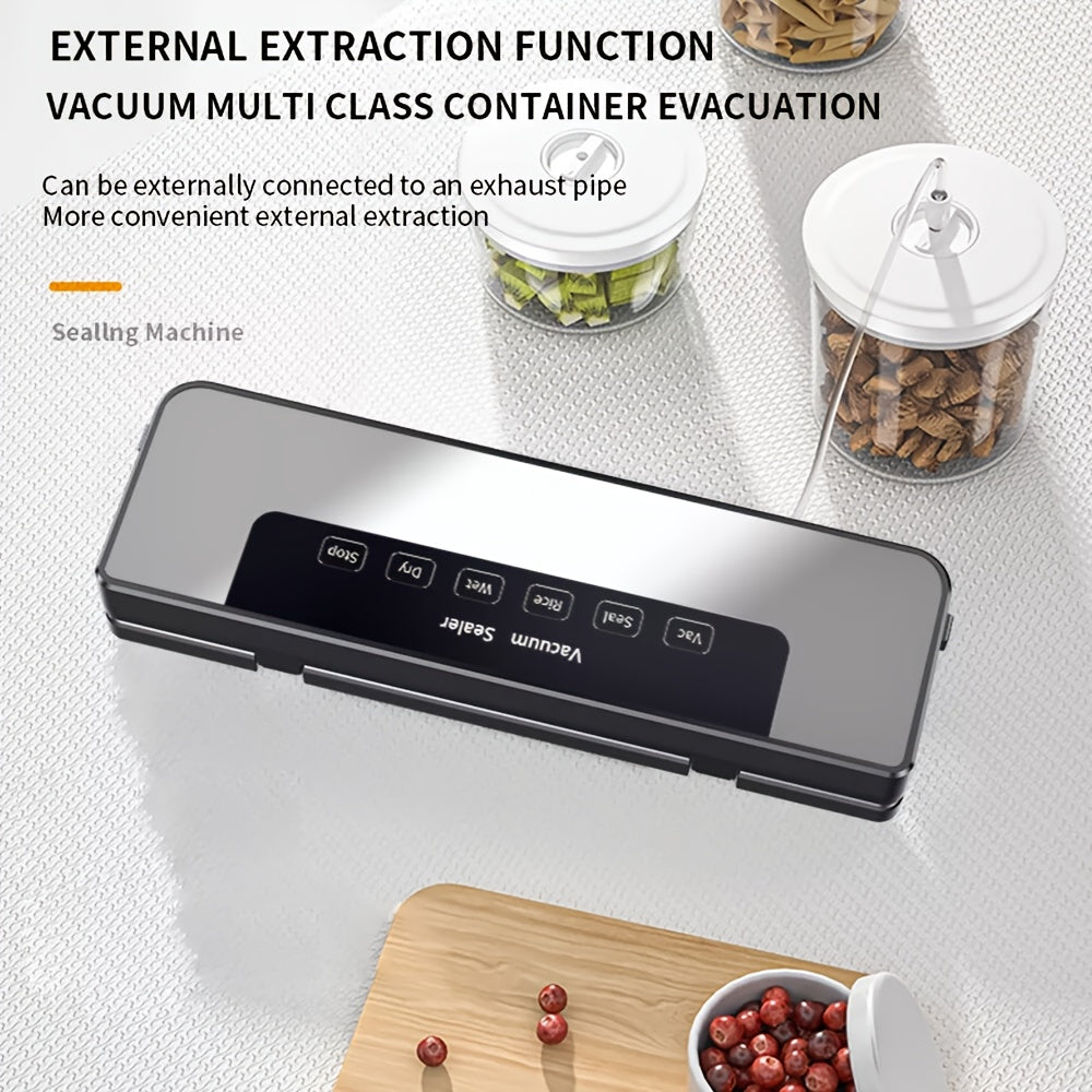 Vacuum Sealer Machine - Wet/Dry, Automatic, Includes 50 Bags