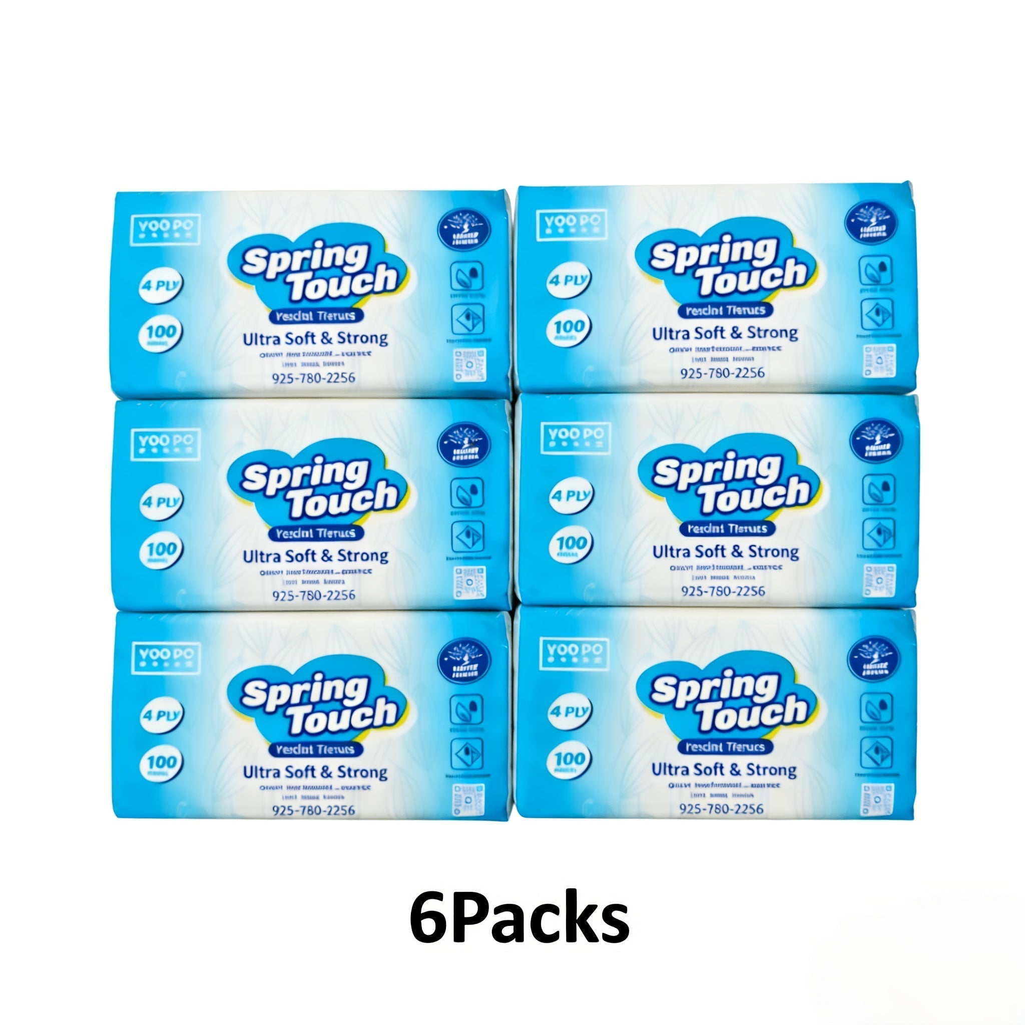Spring Touch 4-Ply Ultra Soft Toilet Paper