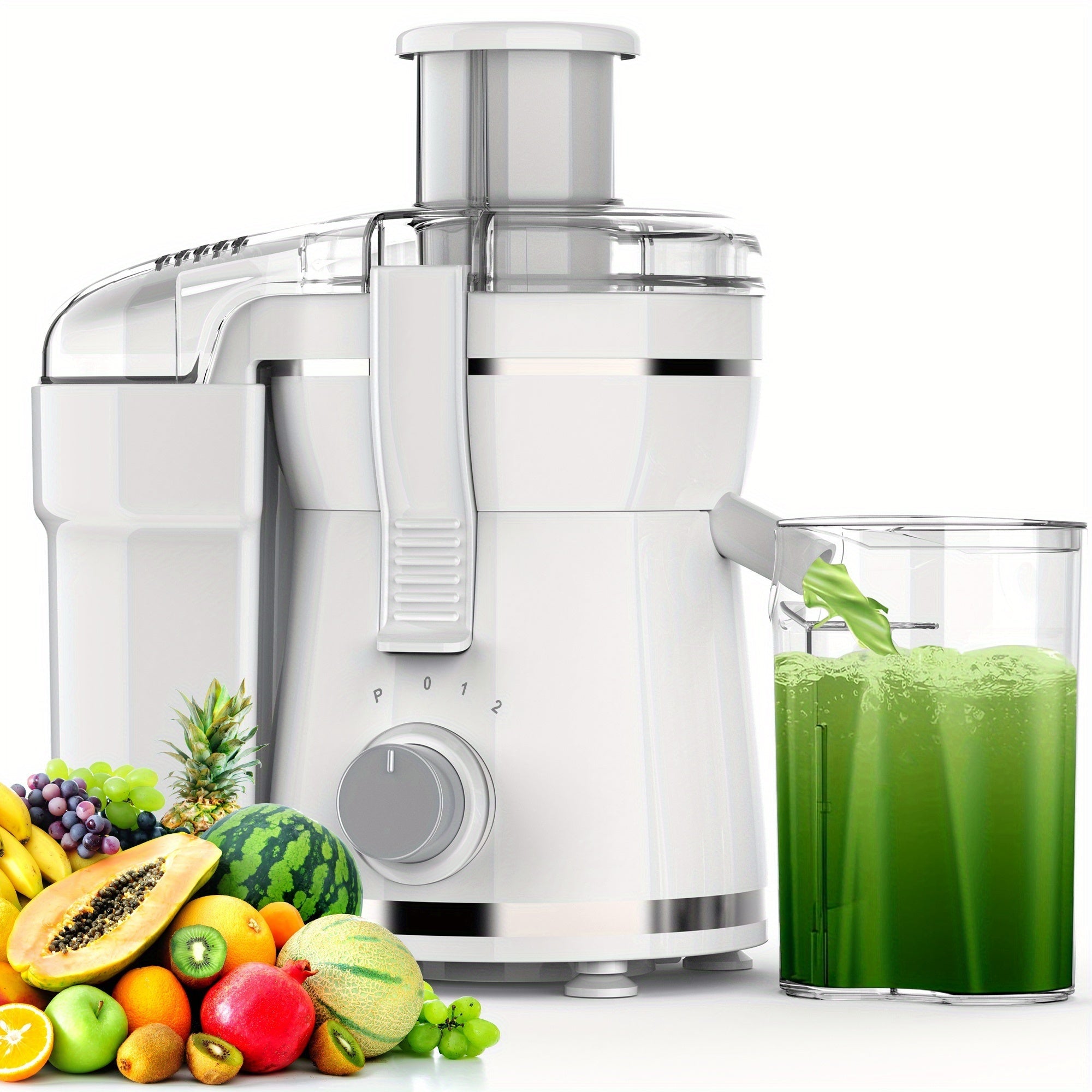 500W Centrifugal Juicer - 3 Speed, Wide Mouth
