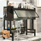 Over Sink Dish Drying Rack - 1 Tier Kitchen Organizer