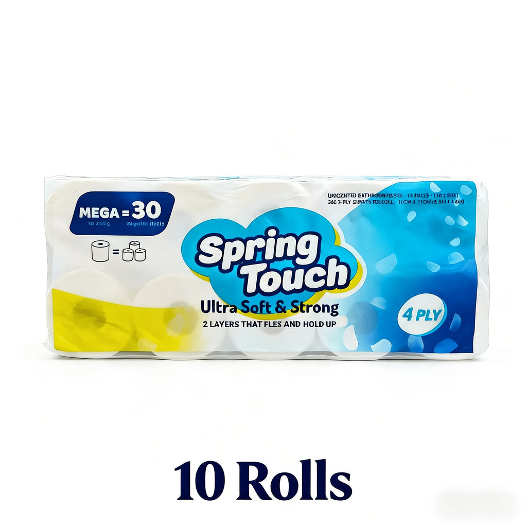 Spring Touch 4-Ply Ultra Soft Toilet Paper