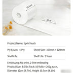 Spring Touch 4-Ply Ultra Soft Toilet Paper
