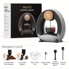 2 in 1 Single Serve Coffee Maker K Cup & Ground Coffee Brewer 4-8 Cup Size