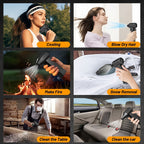Electric Air Duster - Cordless, Rechargeable, 130,000 RPM