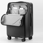 Hard Shell Carry-On Luggage - USB Port, TSA Lock, Spinner Wheels