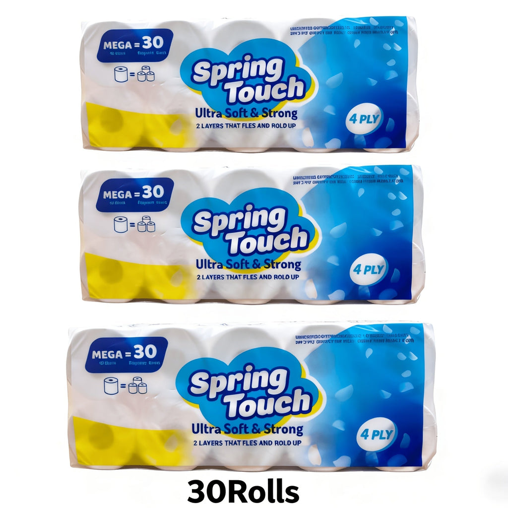 Spring Touch 4-Ply Ultra Soft Toilet Paper