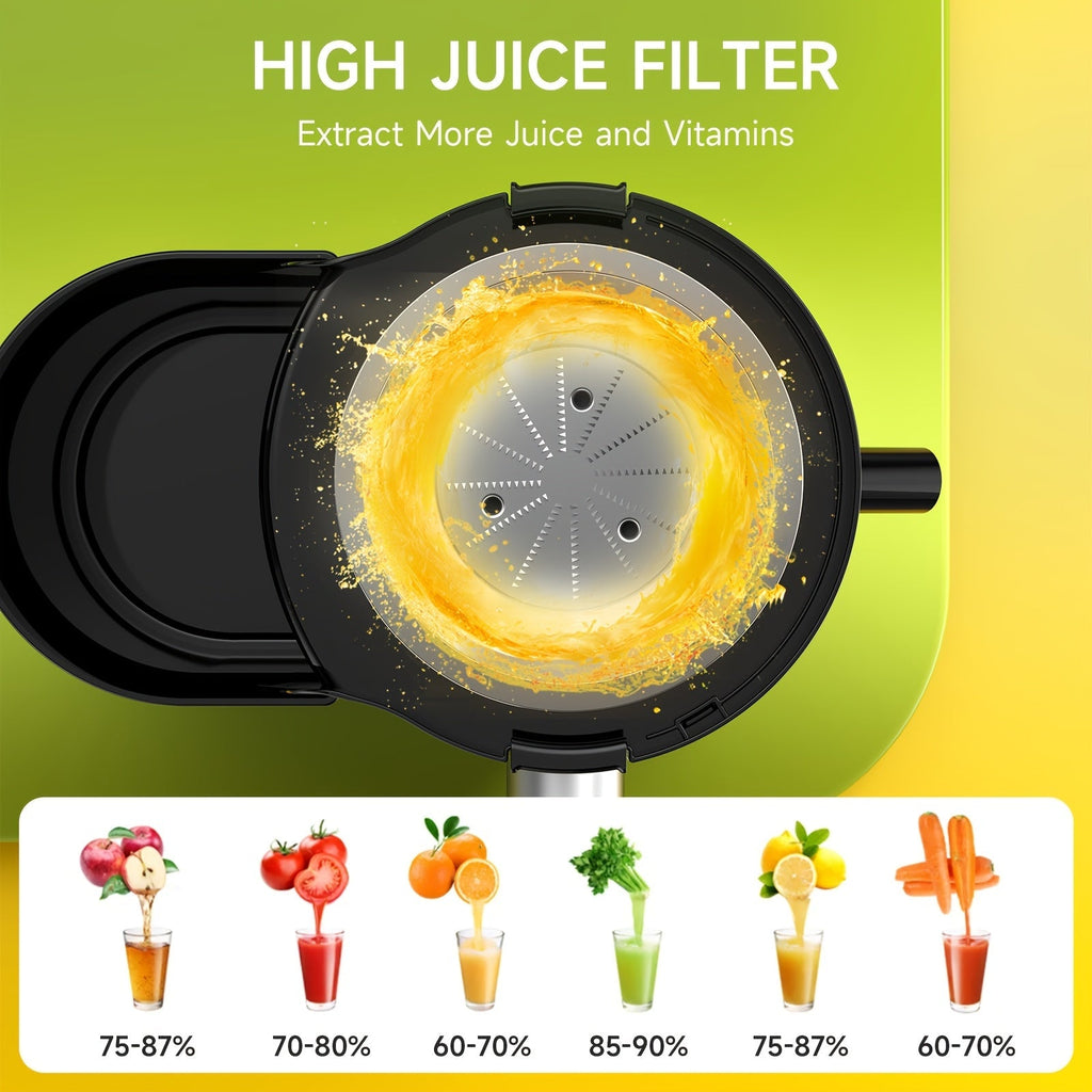 500W Centrifugal Juicer - 3 Speed, Wide Mouth