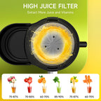 500W Centrifugal Juicer - 3 Speed, Wide Mouth