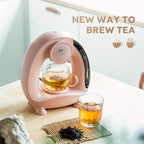 2 in 1 Single Serve Coffee Maker K Cup & Ground Coffee Brewer 4-8 Cup Size