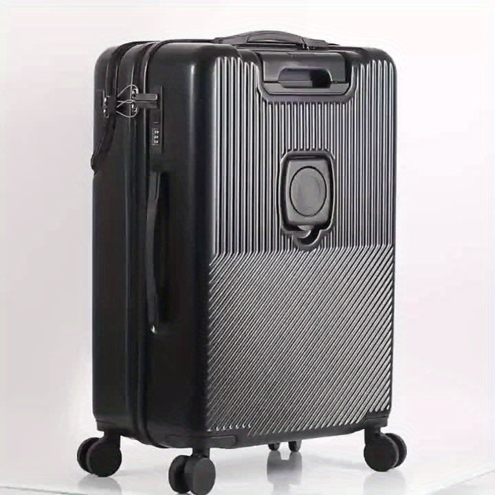 Hard Shell Carry-On Luggage - USB Port, TSA Lock, Spinner Wheels