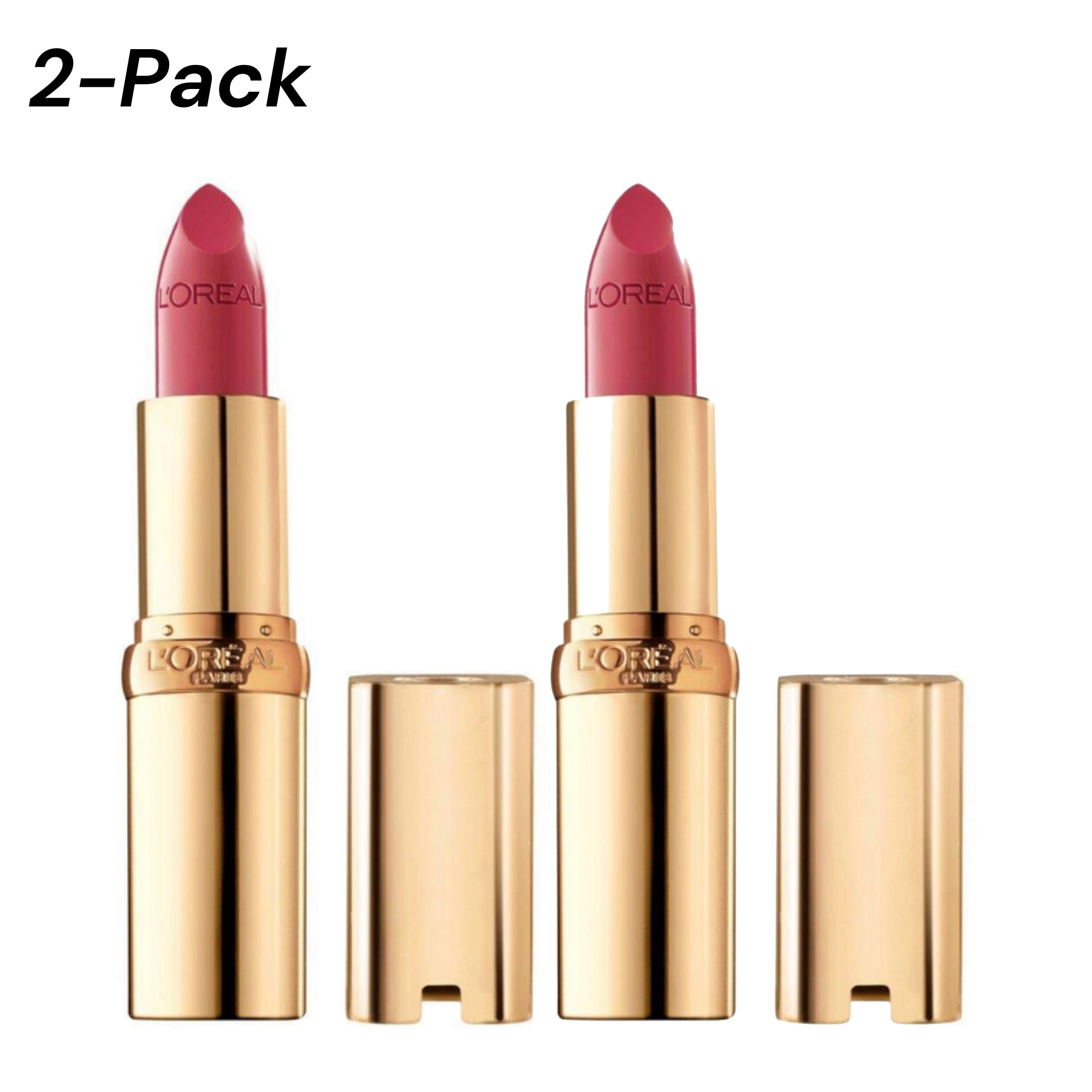 2-Pack L'Oréal Paris Colour Riche Satin Lipstick – 766 Plum Explosion