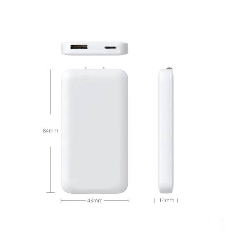 2-Pack Ultra-Slim 30W USB-C & USB-A Dual-Port Fast Charger