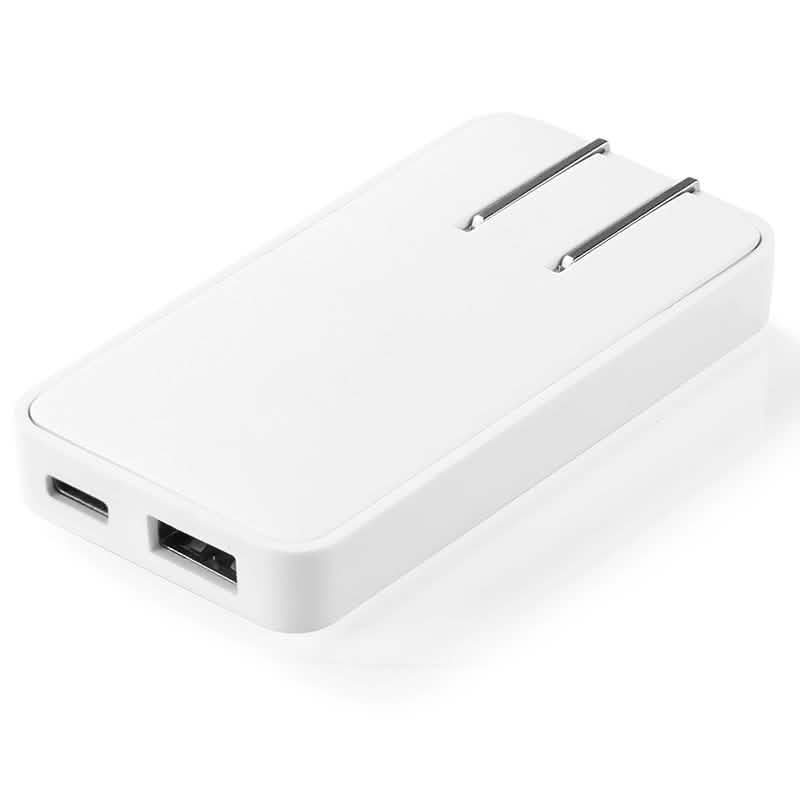 2-Pack Ultra-Slim 30W USB-C & USB-A Dual-Port Fast Charger