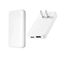 2-Pack Ultra-Slim 30W USB-C & USB-A Dual-Port Fast Charger