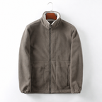 Men's Jacket Zip Stand Collar Casual | Outdoor Jacket