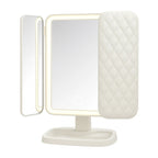 Mirror LED Makeup Triple Lighting Magnification Foldable Design