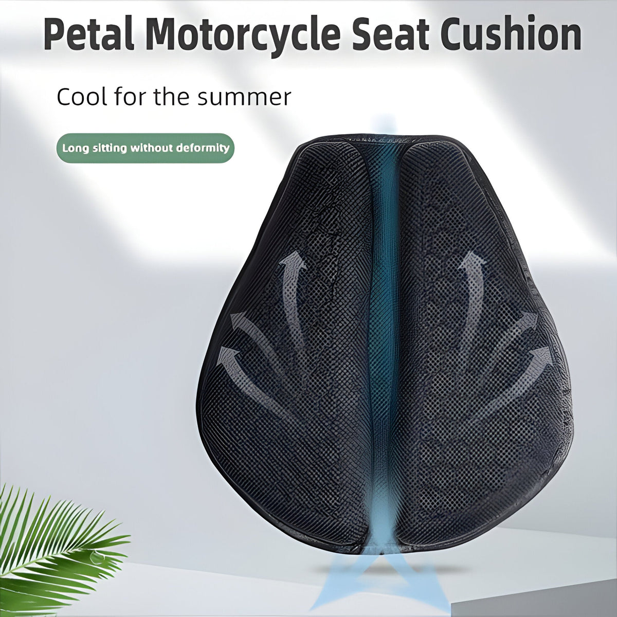 Motorcycle Gel Seat Pad for Long Distance Rides