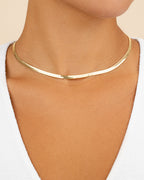 Herringbone Chain Necklace