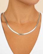 Herringbone Chain Necklace