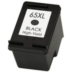 Remanufactured Ink Cartridge for HP DeskJet 3755, DeskJet 2655, ENVY 5055, Amp 100 - Black (HP 65XL)