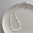 Natural Bead Heart Shell Necklace