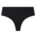 High Waist Seamless T‑Back Thongs for Women