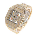 Hip-Hop Skeleton Square Watch